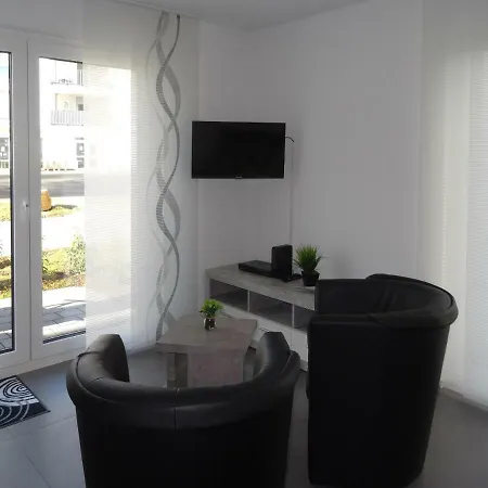 アパート Ferienapartment Im Augustinus Park トリーア